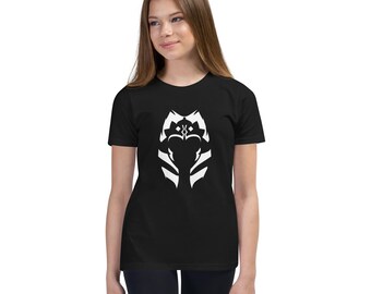 Minimalist Ahsoka Tano Youth Short Sleeve T-Shirt