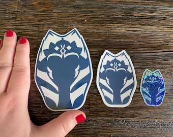 Star Wars Minimalist Ahsoka Tano Padme Amidala Darth Maul Vinyl Sticker