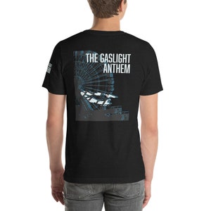 The Gaslight Anthem Short-Sleeve Unisex T-shirt Back Print