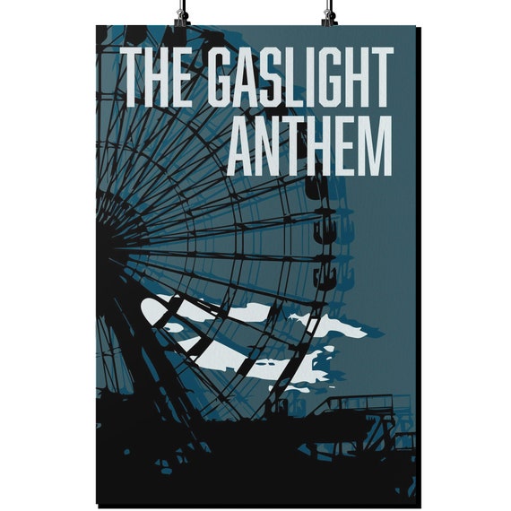 The Gaslight Anthem Poster Print Etsy
