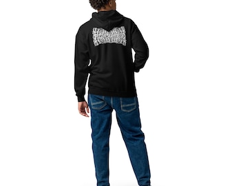 Great North Pizza Surprise Metal Unisex heavy blend zip hoodie