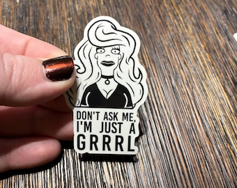 Simpsons Riot Grrrl Malibu Stacy Stickers