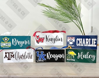 Personalized College Sign