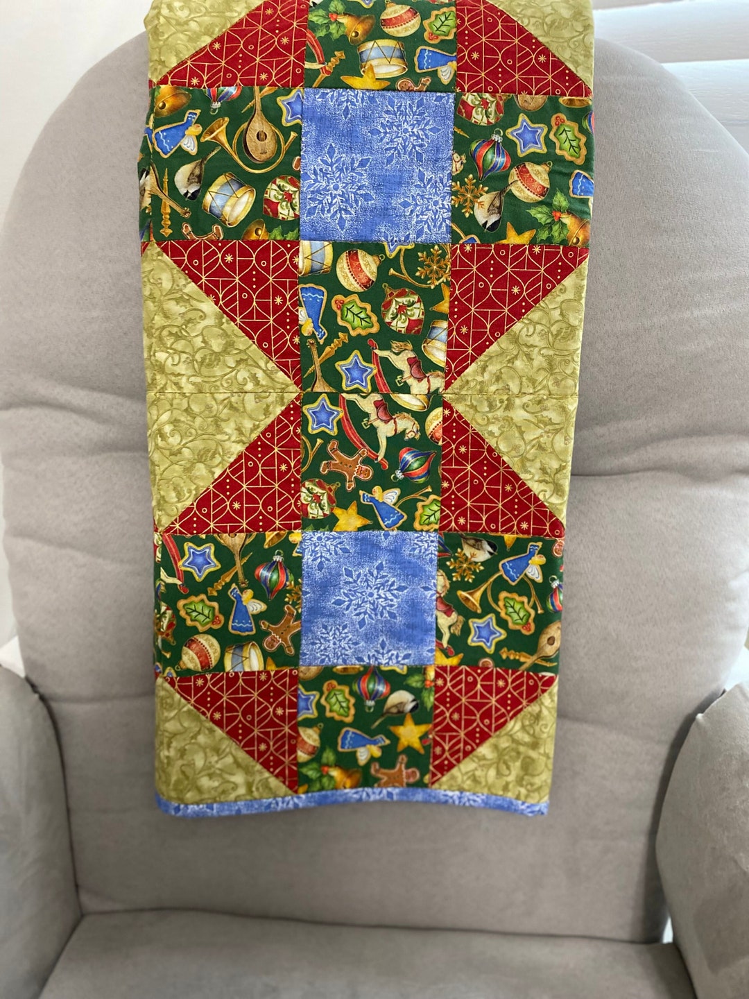 Christmas Quilt Etsy