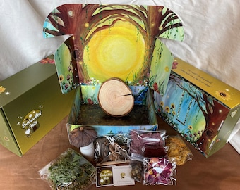 Fairy House Craft Kit DIY Enchanted Hut, Make your own magical fairy house