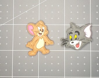 tom and jerry croc charms
