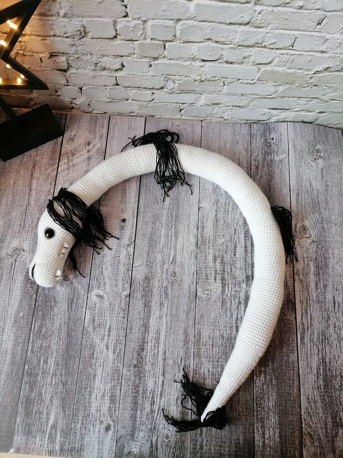 Long horse.Trevor Henderson.A gift for the gamer.Art toy Etsy