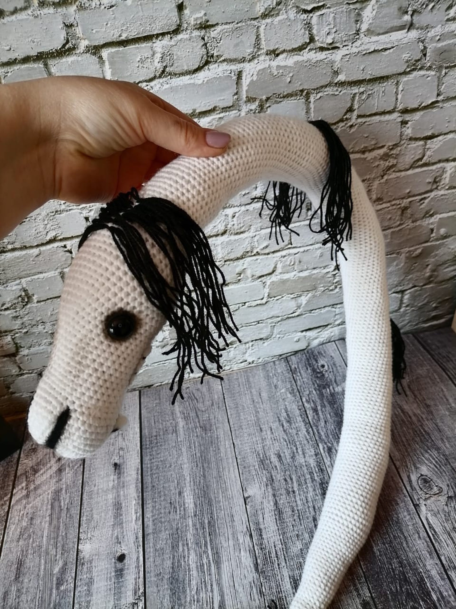 Long Horse.trevor Henderson.a Gift for the Gamer.art Toy | Etsy