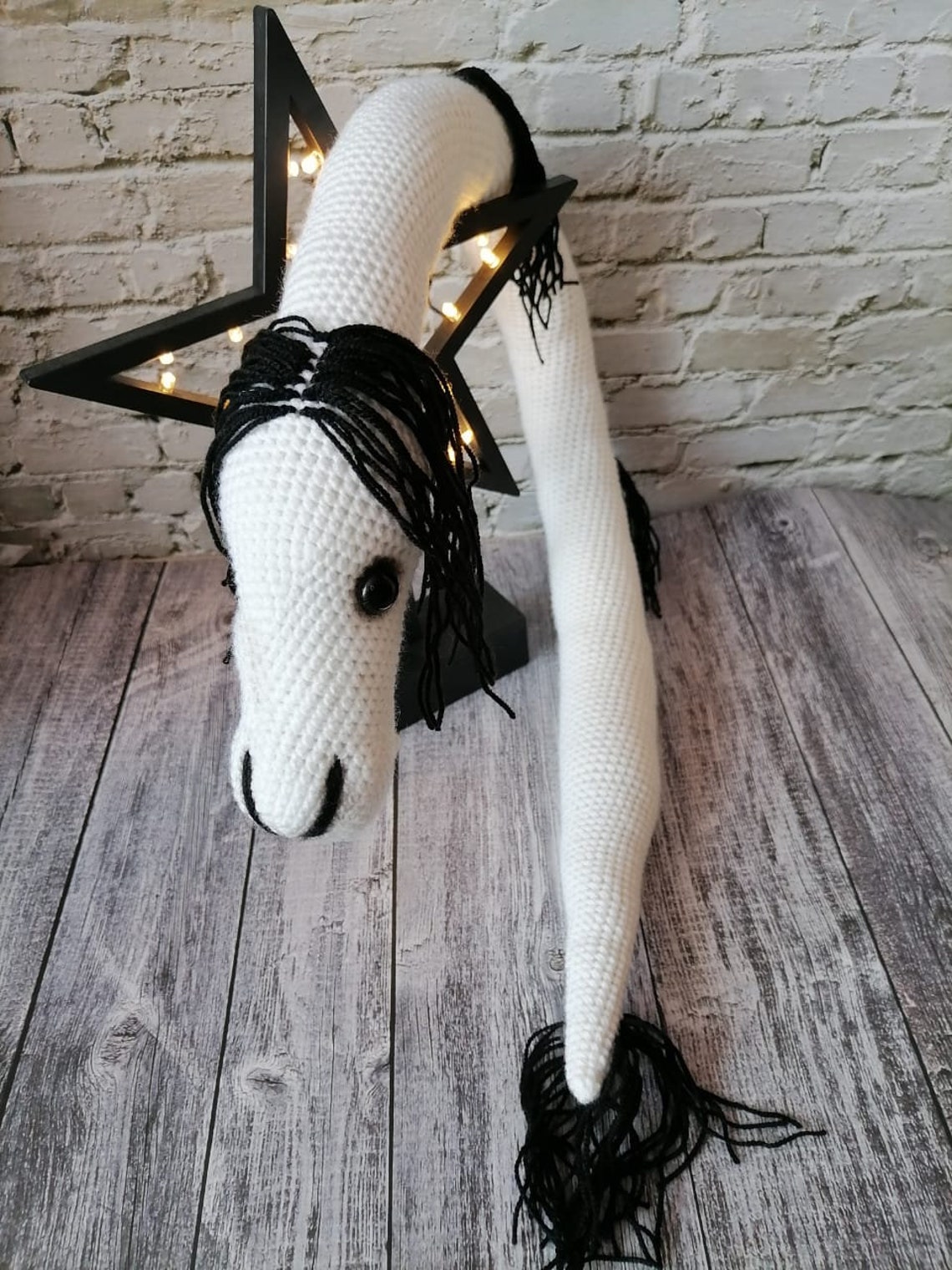 Long Horse.trevor Henderson.a Gift for the Gamer.art Toy Etsy