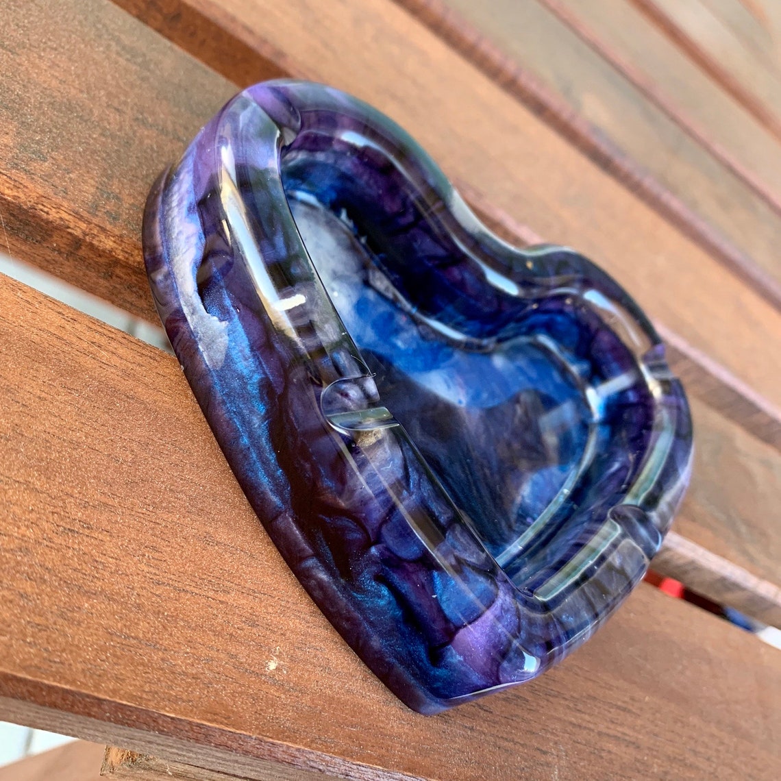 Heart Shaped Galaxy Ashtray - Etsy UK