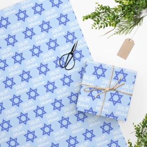 Papel de regalo divertido para Hanukkah: Shalom Bitches, humor adulto