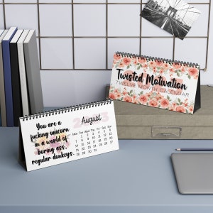 Swear Calendar - Etsy