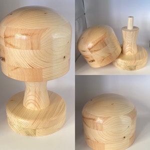 Round Hat Block on Removable Stand