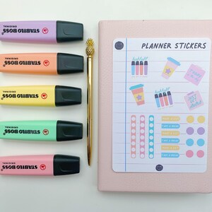 Pastel Planner Stickers- Weekly Planner Stickers. Teacher Planner stickers.