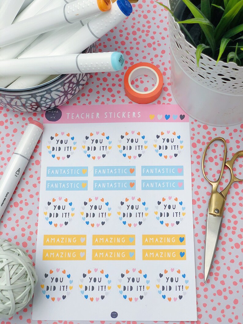 Amazing Class Sticker Teacher Reward Stickers. Amazing Work Sticker. Teacher | Etsy