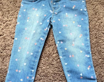 Heart Light Blue Jeans