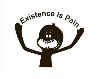 picture Mr Meeseeks Existence Is Pain Svg existence is pain etsy