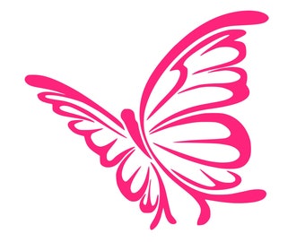 Wonderful Butterfly Premium Waterproof Vinyl Decal Stickers for Laptop Phone Car Window Bumper Mug Cup Door Wall (BUY 2 GET 1 FREE)