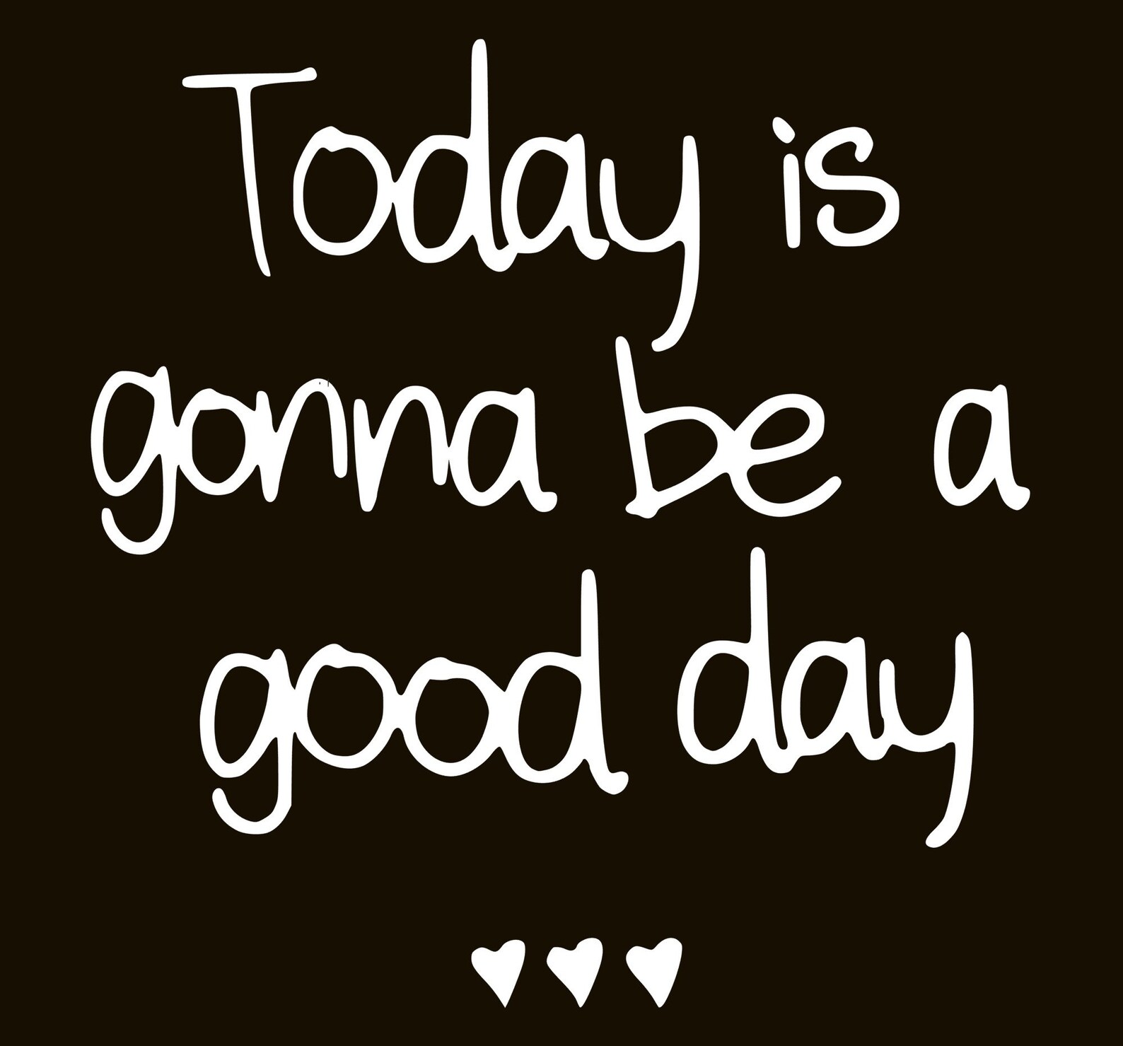 Today is gonna be a good day positive quote Vinyl Sticker Etsy