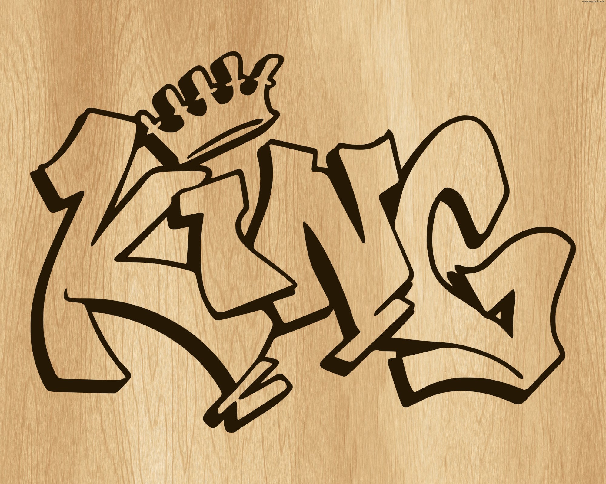 King Graffiti Premium Waterproof Vinyl Decal Stickers for Etsy