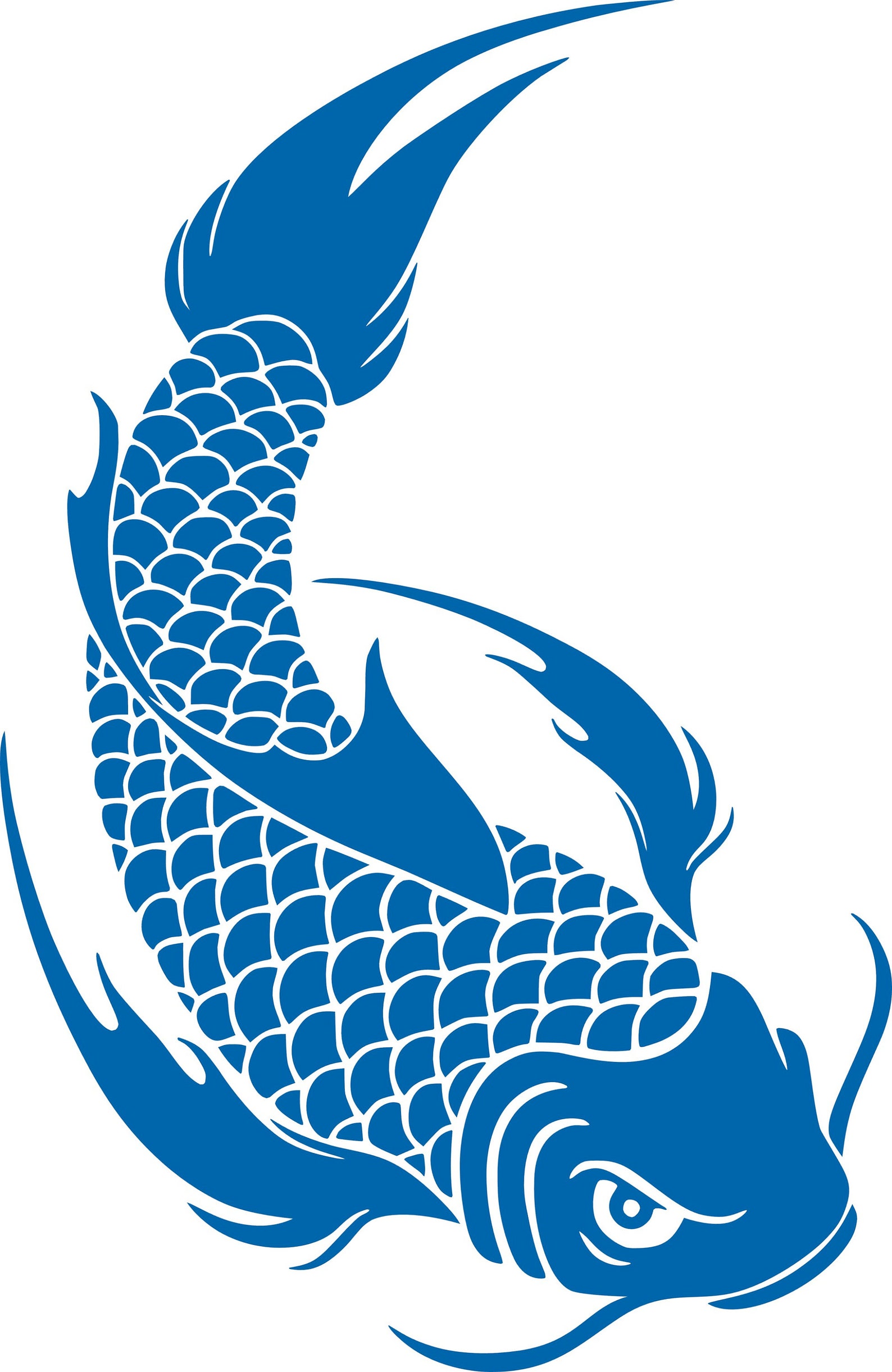 Koi Fish Vinyl decal Car window mirror bumper laptop Etsy