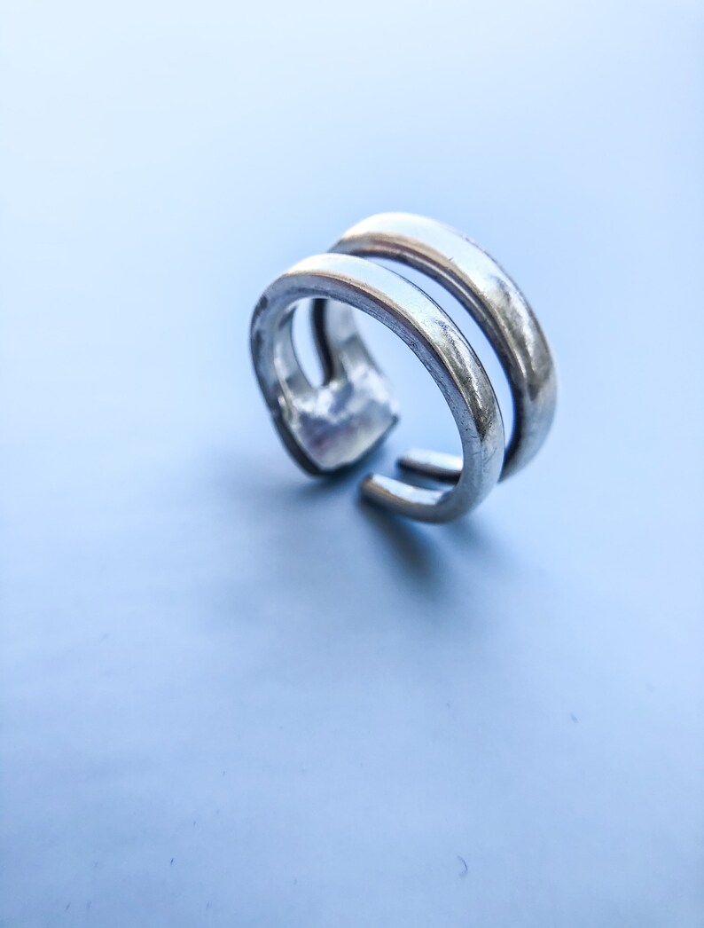 Vintage Fork Ring Etsy