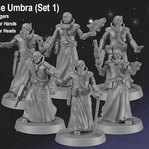 Modular House Umbra Gangers | Necromunda Proxys SciFi Models