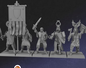 Knights Of Virtue | Bretonnian Knights | Men At Arms | Crusaders
