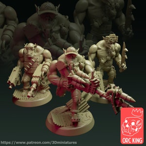 4DK Orc Commandos | Space Orcs | Futuristic Orcs