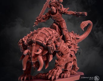 Chaos Wrath - Bloodmane Commander | OnePageRules | Miniatures