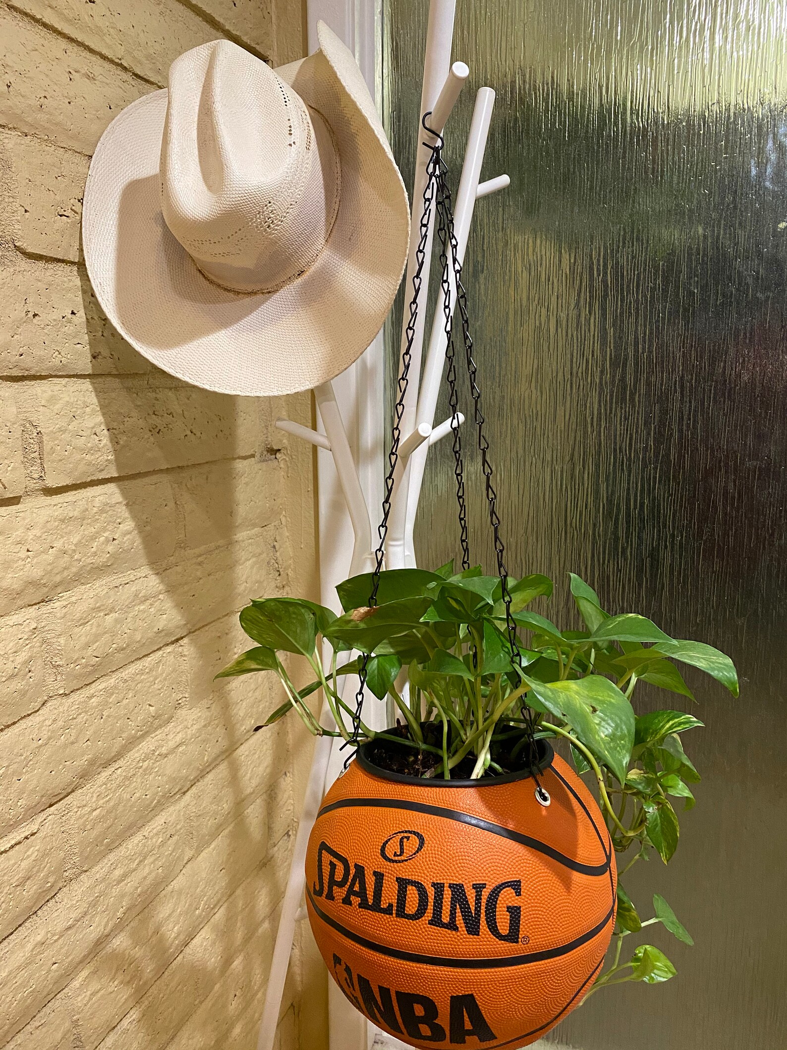 Basketball planter Etsy