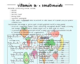 ビタミンAとカロテノイド
