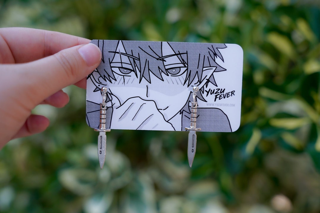 Demon Daggers Earrings - Etsy Japan