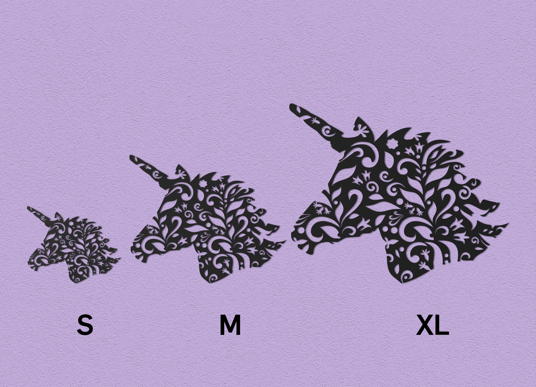 Geometric Unicorn Wall Art Unicorn Wall Decor Wood Wall Etsy