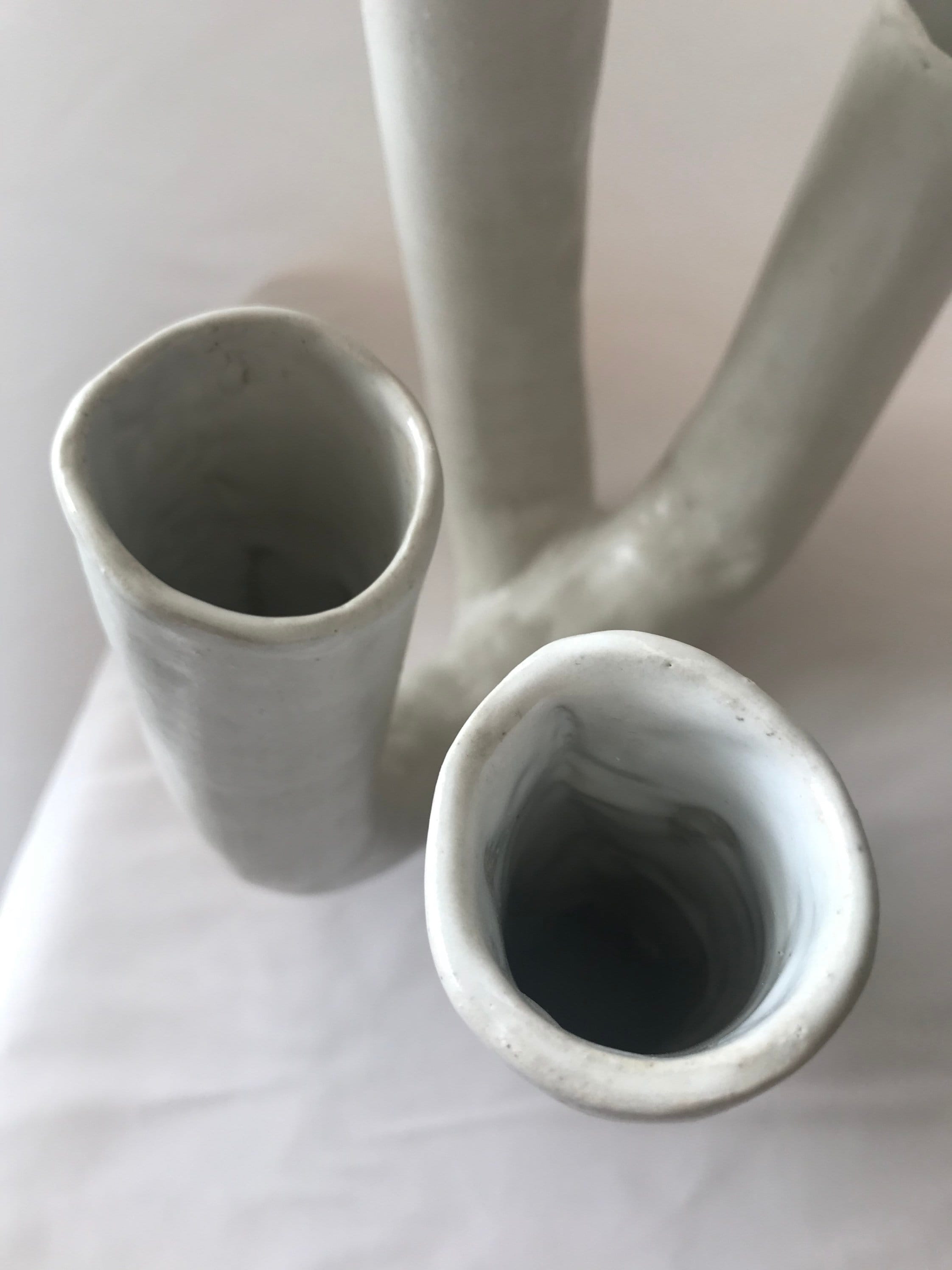 Four opening contemporary ikebana vase Etsy