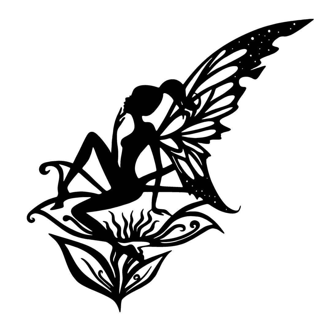 Fairy, Lasercut File, 3D Puzzle, Vector, Laser Cut Vector, Glowforge