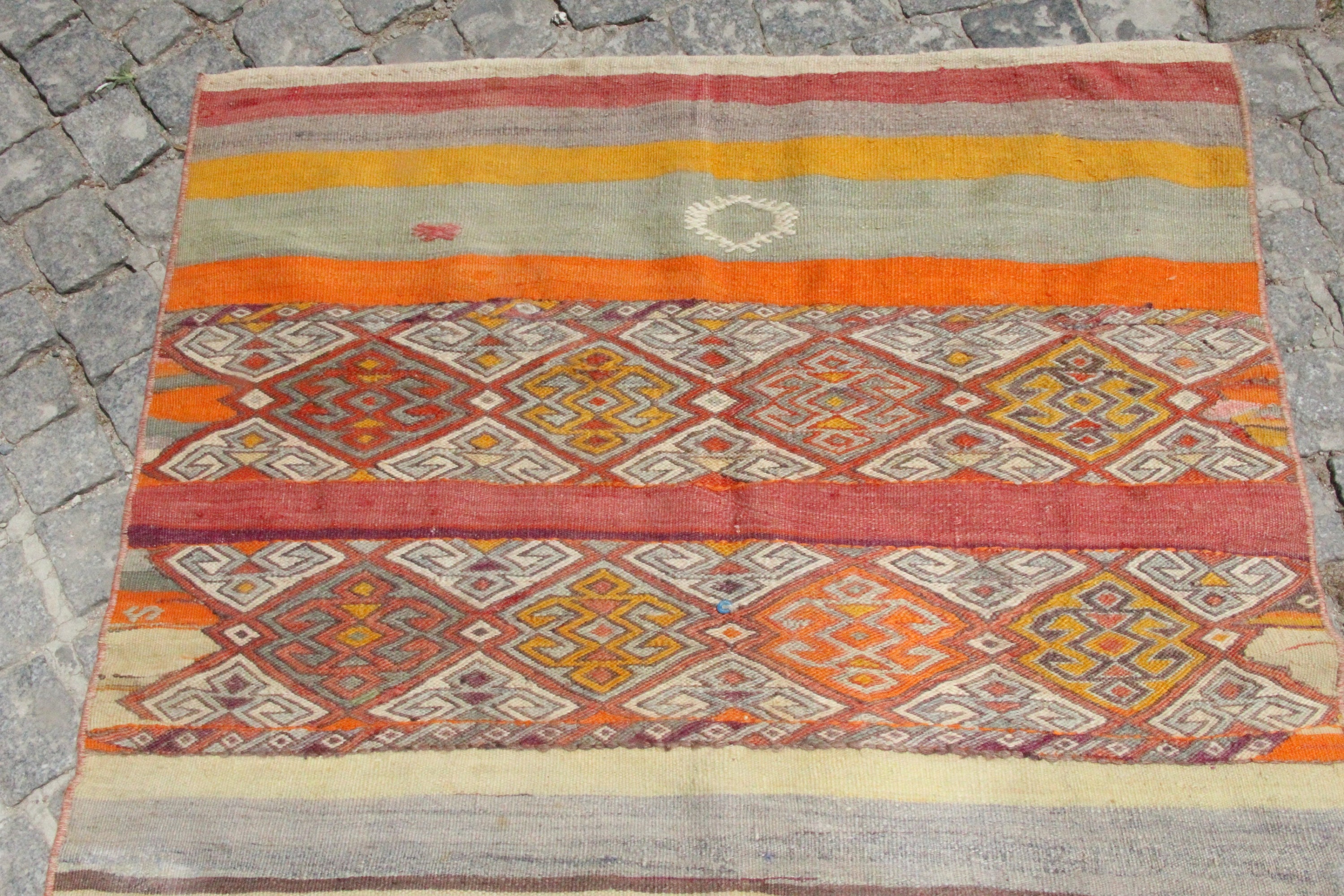 Kilim Turkish Rug 3'3 x 4'1 FT / 100 x 125 CM Etsy