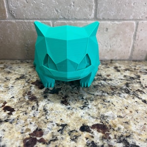 Small 3D Printed Bulbasaur planter