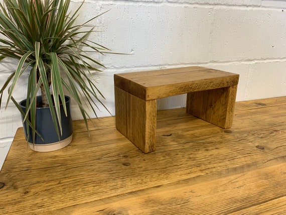 RUSTIC MONITOR SHELF - Add on for computer desk - Various colours and sizes available
