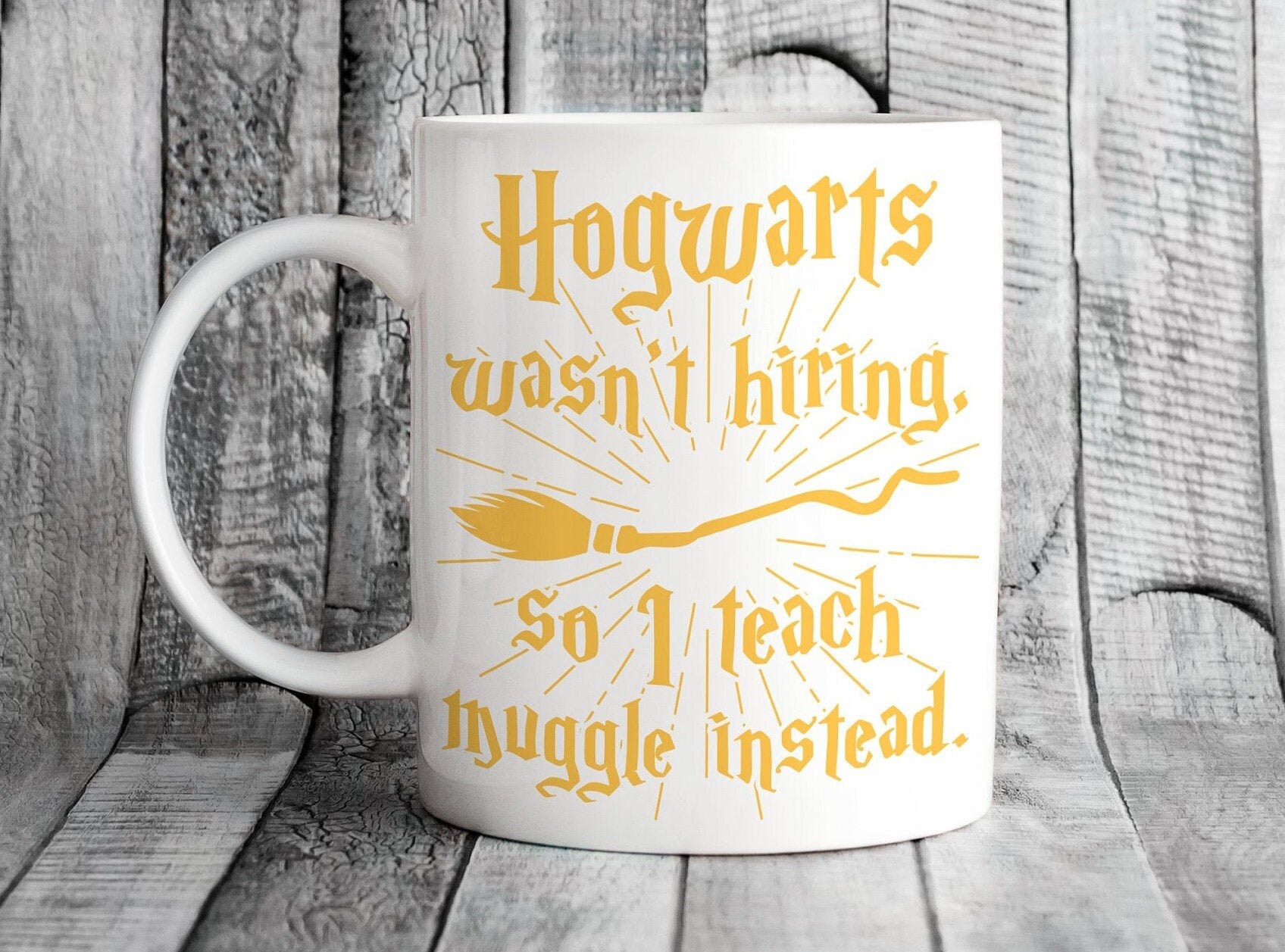 Teacher Gift Mug Harry Potter Hogwarts Muggle End of School Etsy