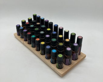 The "one for everything" organizer made of ash wood - multi stand for essential oils e.g. DoTERRA