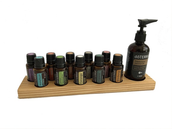 Espositore per oli organizer Doterra Oli per bottiglie di olio Oli  essenziali Supporto in legno -  Italia