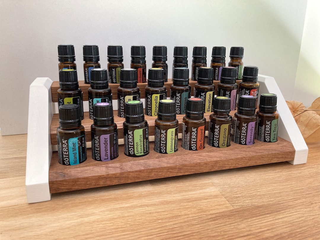 Storage of Essential Oils Display for E.g. Doterra Wooden Stand