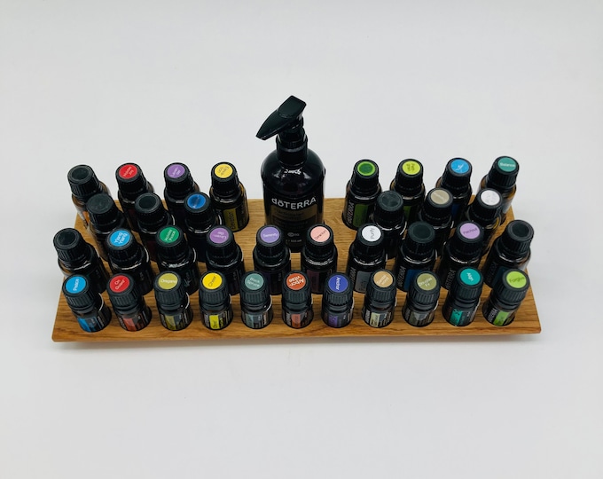 The "One for All" Organizer - Multi stand for essential oils with felt insert DoTerra - Display essential oils