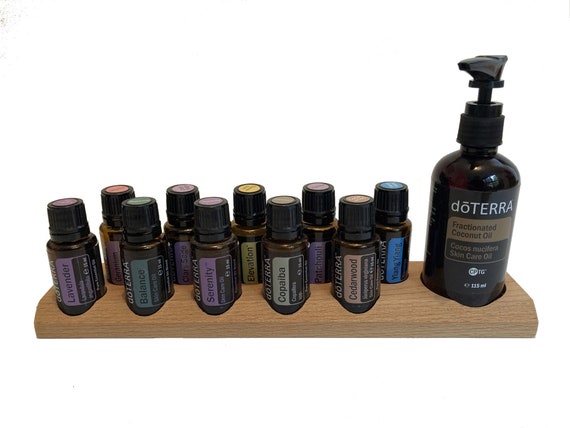 Oils Organizer Stand Display Doterra Oils for Oil Bottles Essential Oils Wooden Stand