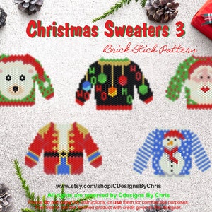 Christmas  sweaters 3 Set of 5