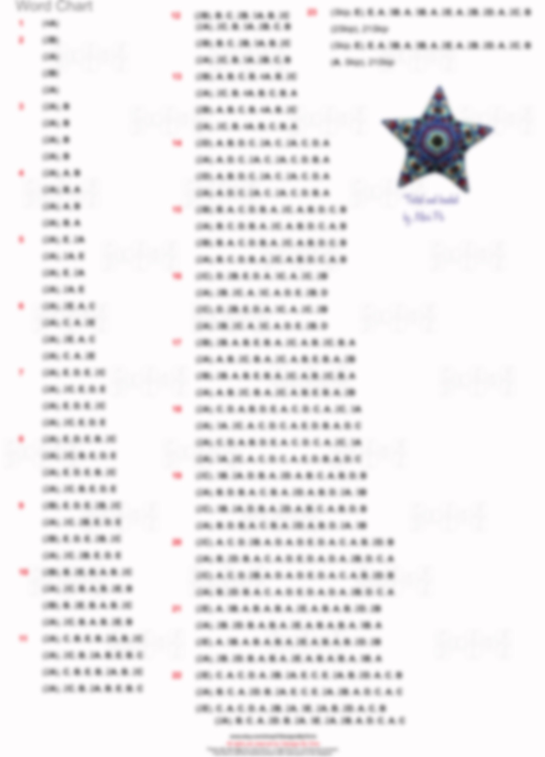 3d Star Evil Eye 2 Peyote Beading Pattern PDF Pattern Instant Download ...
