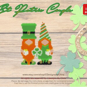 Peyote St Patric's   Couple Gnome