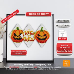 Trick or Treat  Peyote Pod  Ornament