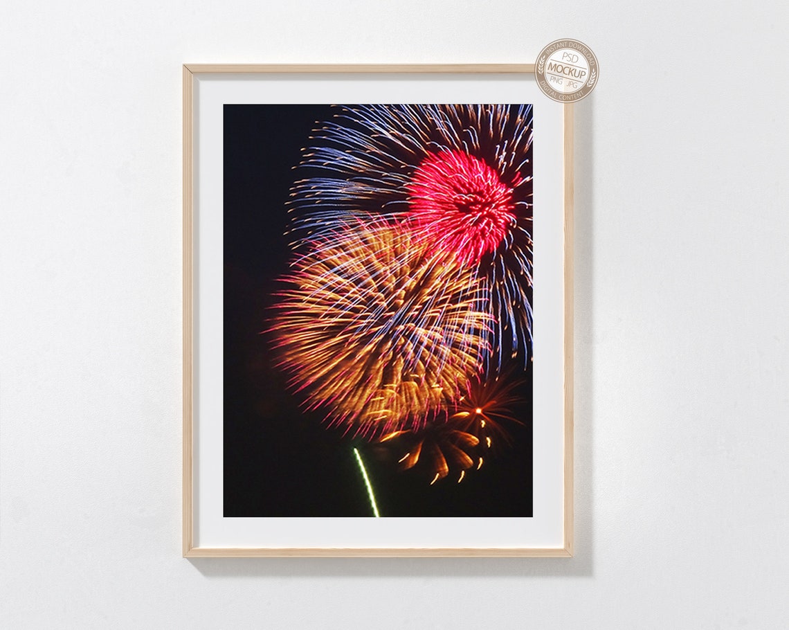 A4 A3 A2 A1 Portrait Frame Mockup Wooden Thin Minimal Frame | Etsy